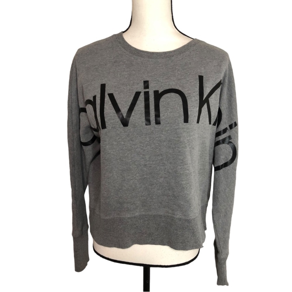 Calvin Klein gray Sweater Sz S
